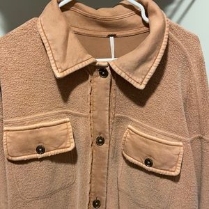Free People Ruby Jacket Spiced Cider Medium